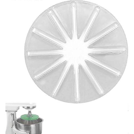 Accessoire racleur de crème pour mixeur, racleur pour têtes de robot pâtissier, essuie-glaces pour fouets à 6 fils, déflecteur anti-éclaboussures pour la cuisine (1/3)