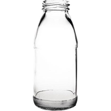 Mini bouteille de lait en verre Olympia 200 ml - Lot de 12 (1/5)