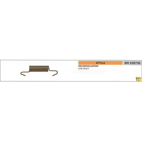 Muelle regulador de velocidad ATTILA para desbrozadora AXB 5616 F 038736
