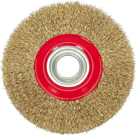 VOREL 06980 cepillo y rueda de alambre 20 cm 1 pieza(s)