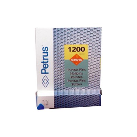 FPLUS petrus puntas pins cobreadas 539-14 mm cajas 1200 und 77524