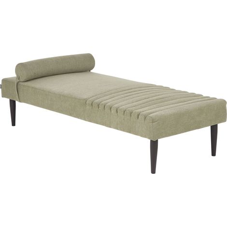 Chaise Longue MAURIAC Fabric Green