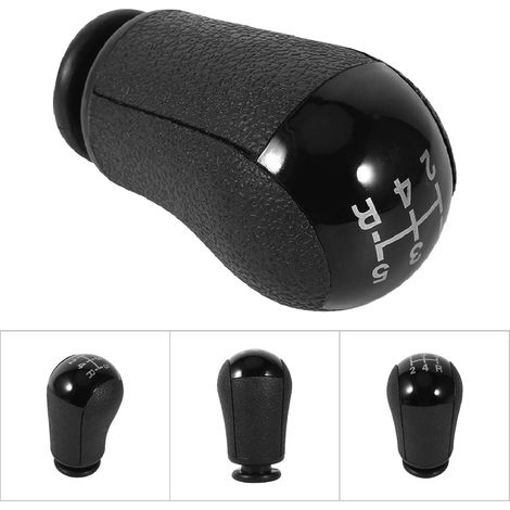 Pommeau de levier de vitesses 5 vitesses pour Ford Focus Mondeo MK3 S MAX Noir Neuf (1/5)