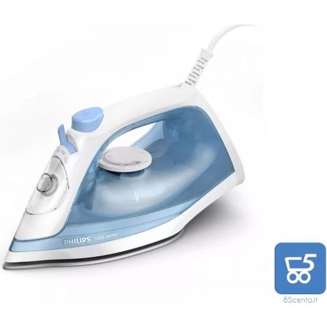 Ferro da Stiro Philips DST1030 1000 Series 2000W Piastra Antiaderente Vapore Regolabile