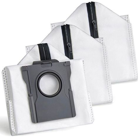 Wiederverwendbare Staubbeutel mit Reißverschluss für Dreame L40s Pro Ultra L40 Ultra X50 Ultra L10s Ultra Gen2 L10s Pro Ultra Mova E30 P50 V50 Staubsauger (3 Stück) (1/5)