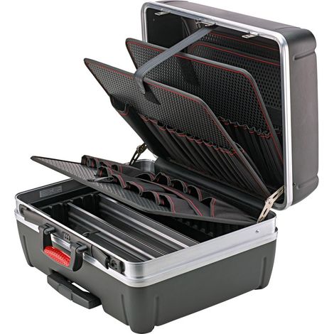 FORMAT Werkzeugtrolly 485x375x230mm HDPE, mit Taschen (1/3)