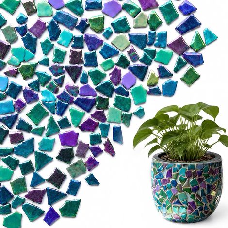 Mosaique Carrelage En Céramique 500g Pierre De Mosaïque Irrégulier  Kit Pierres Pour Loisirs Créatifs, Bricolage, Arts (Arc-En-Ciel Mélangé) (1/5)