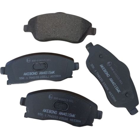 Pasttini freni freno anteriori compatibile per opel corsa c dal 2000-2009