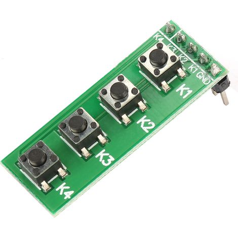 Universeller 4-Tasten-Drucktaster, Tastaturmodul für DIY-Projekte (1/5)