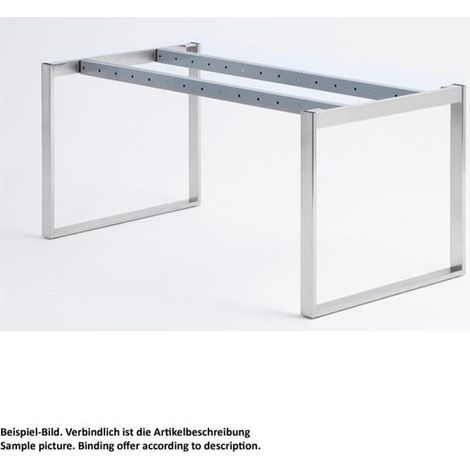 Naber Tischgestell Essere, Edelstahl (1/3)