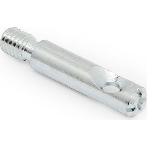 HERRAJES ALK tirante de émbolo. acero. zincado. rosca m6. sistem 10