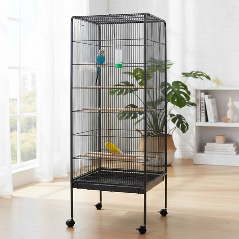 Vogelvoliere Metall Vogelkäfig Vogelhaus Tierkäfig Vogel Käfig Voliere Papagei X (1/5)