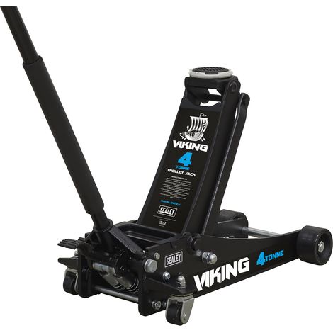 Sealey 4040TB Viking Low Profile Professional Trolley Jack with Rocket Lift 4 Tonne