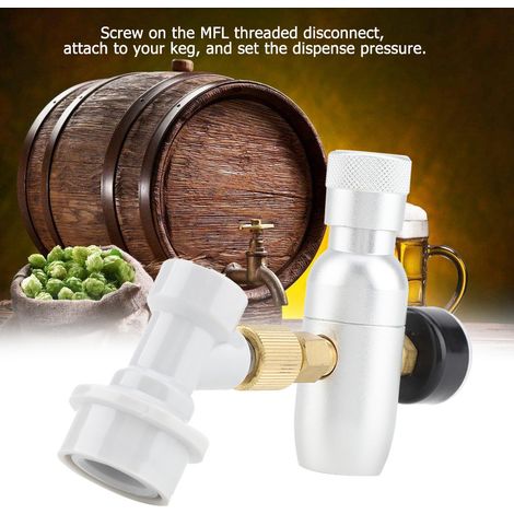 Kit de régulateur de CO2 16 g pour brassage amateur, mini manomètre de décompression (1/5)