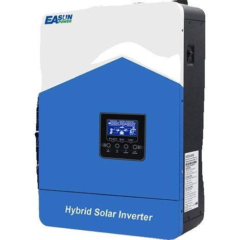 Inversor solar híbrido, onda sinusoidal pura, doble salida, 4,2 kW 24 V WiFi (1/2)