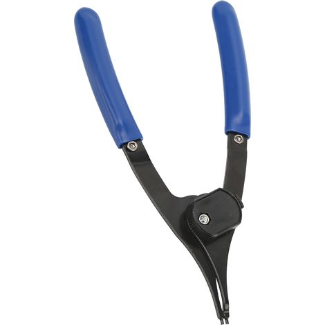 Pince à circlips de 20 cm (8 pouces) réglable pour circlips internes et externes, outil de réparation automobile droit (1/5)
