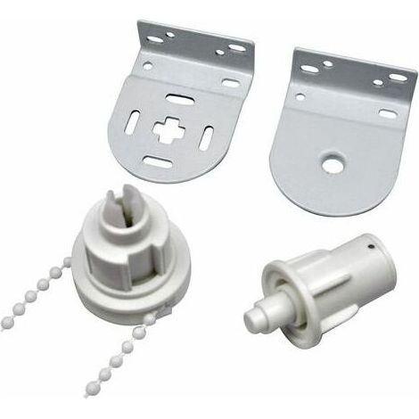 AGE Kit de store enrouleur 32 mm, complet avec embrayage pour store enrouleur avec chane de cordon pour store enrouleur, support pour store enrouleur, connecteur de chane pour store enrouleur, pièces (1/5)