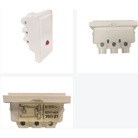 Legrand Mosaic 076021 Old version indicator module without neutral