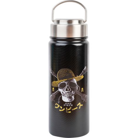 Grupo Erik Borraccia One Piece Gadget - Borraccia Termica Acciaio Inox 550 ml per Bambini, Scuola, Palestra o Attività Sportive con Doppia Parete  Water Bottle: One Piece Manga
