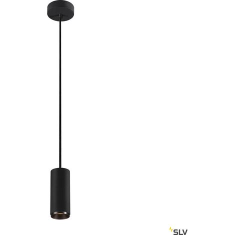 Suspension LED NUMINOS® S intérieur noir/noir LED 1042W 36° UGR 16 - SLV - 1004147 (1/4)
