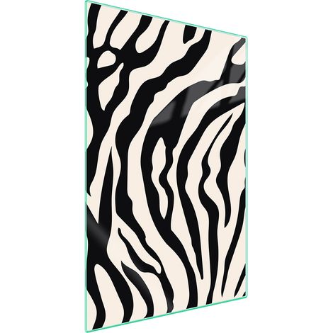 TAGLIERE IN VETRO 35x52 Zebra (1/5)