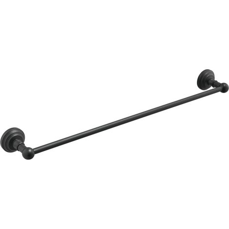 Manissa Matt Black Towel Bar Long Bathoom Towel Rack Length 610mm Made from 304 Grade Stainless Steel