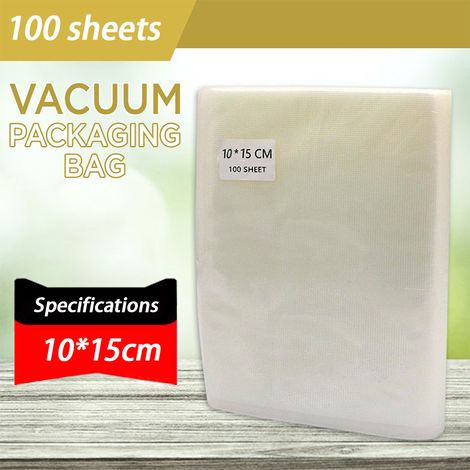 Sacs de mise sous vide multifonctionnels étanches, lot de 100.-AquaForge