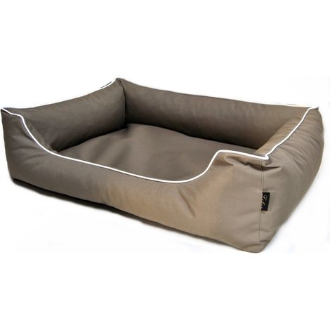 Lebon Hundebett Paula eckig dunkelbeige Transportboxen & Häuser