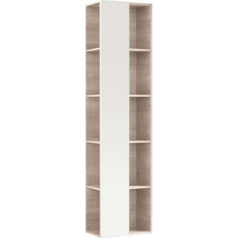Geberit Citterio - Mobiletto a mensole 1600x400 mm con specchio, quercia beige 500.569.JI.1 (1/3)