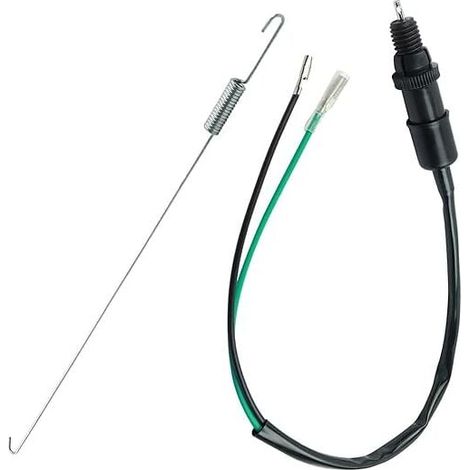 Universeller Motorrad-Rücklichtschalter mit Federsatz, passend für Honda, Kawasaki, Suzuki, Yamaha, ATVs, UTVs und Roller. (1/4)