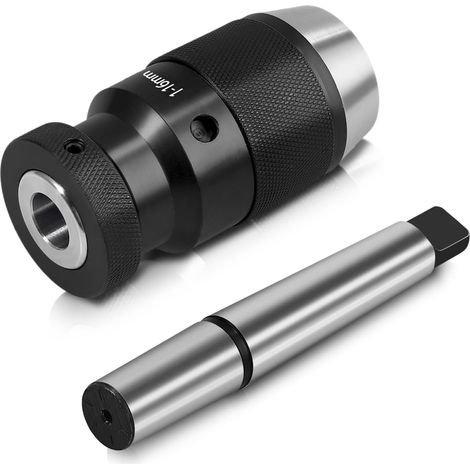 1-16mm Keyless Lathe Drill Chuck Self Tightening Super Accurate MT2 -B18 Arbor for MK2 Lathe