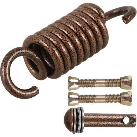 Heavy-Duty Steel Alloy Spring Set for Swing, Hammock and Hanging Chair, Sturdy Metal Hook for Outdoor and Camping Use - 1 pc (1/5)
