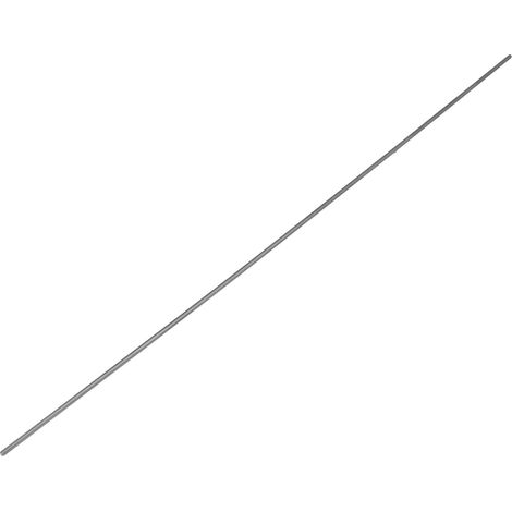 Tige filetée inox 8mm pas 5501-0804-1250, accessoire machine outil extension filetage, vis à tête ronde acier inoxydable, barre filetée métallique 8mm, outillage industriel, longueur 1250mm. (1/5)