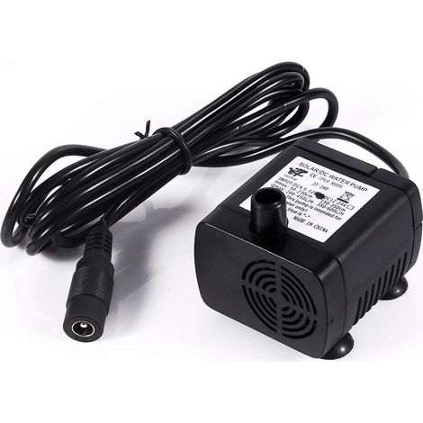 Pompe Submersible Solaire 12 V Cc - Pour Aquarium Bassin Fontaine Jardin Hydroponique - 35 Db - Acier Inoxydable - 1 Pièce