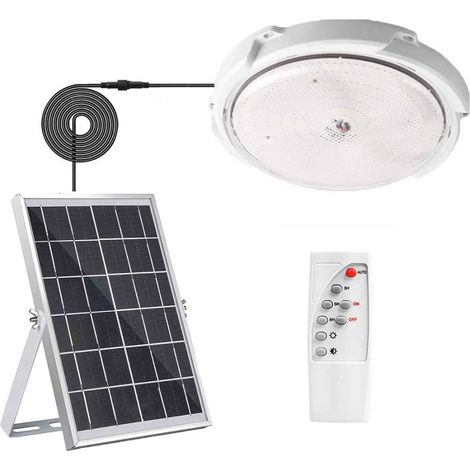 Plafonnier Solaire Rond 60w Twilight Sensor Dimmable Remote Control (1/5)