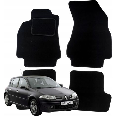 Alfombrillas de terciopelo para Renault Megane 2 2002-2009, limpiaparabrisas para coche B (1/5)