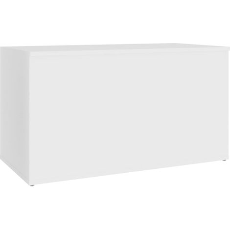 Coffre de rangement Blanc 84x42x46 (1/5)