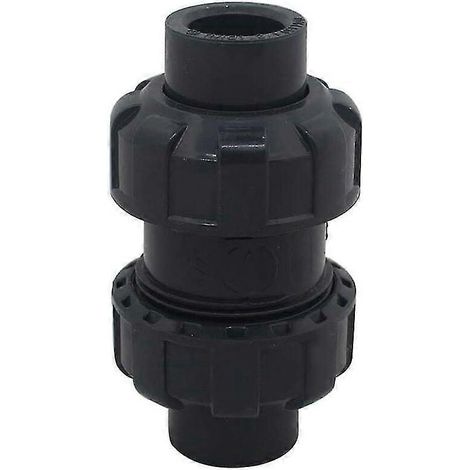 Clapet anti-retour à bille 20 25 32 40 50 63 mm pour piscine, clapet anti-retour en PVC (diamètre intérieur 32 mm) (1/4)