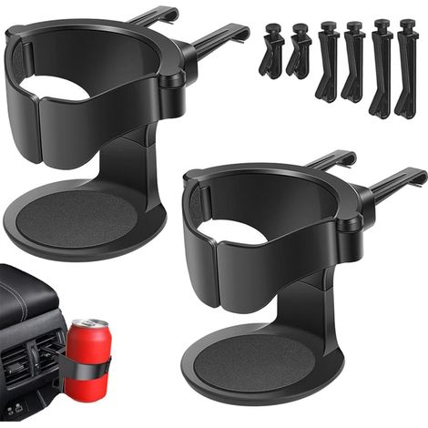 Autobecherhalter, 2er-Set - geeignet für Kaffeebecher und Getränkedosen (80 mm)