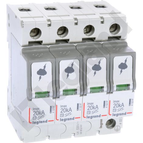 Scaricatore di sovratensione T2 20 KA 4P