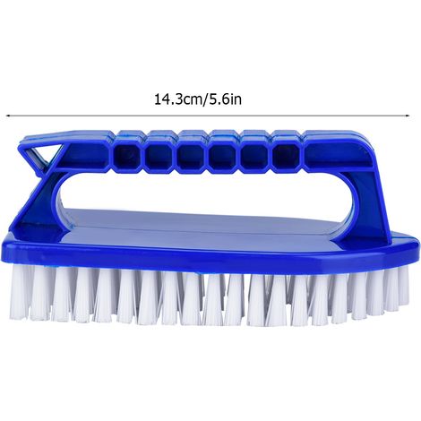 [Fregona de mano] + [Cepillo de cerdas finas de ABS] + [Marca: Genérica] + [Específicamente: para bordes de piscinas, esquinas, ventanas, puertas correderas y rieles de cabinas de ducha] (1/5)