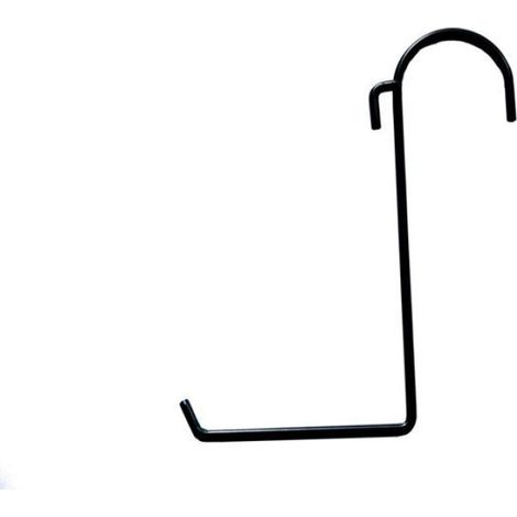 Support Pour Jardinière - En Métal - Convient Pour Balcon Avec Garde-Corps Jusqu'à 6 Cm - 1 Pièce