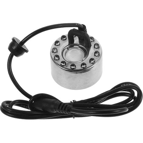 Humidificateur atomiseur argenté à 12 LED pour Halloween (1/4)