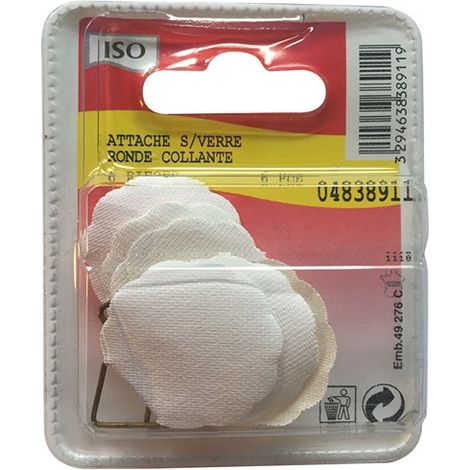 Fissatore per lavagna adesivo bianco X6 - Iso
