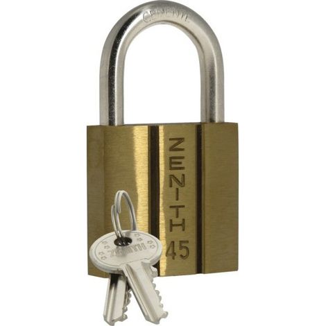 Iseo City 2092001 Cadenas ZENITH 45 2 clés hauteur de anse de 23 mm
