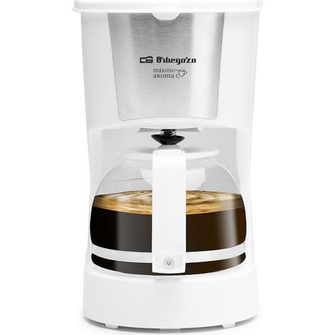 Cafetera de goteo Orbegozo CG 4106 Blanca 6 Tazas 600W con Filtro Permanente (1/4)