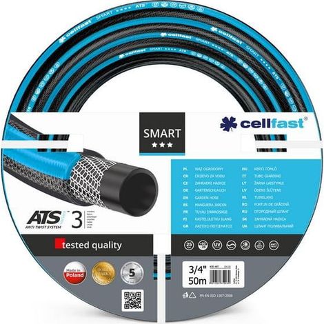 CellFast Smart AT3/4 Zoll Gartenschlauch 50m (1/4)