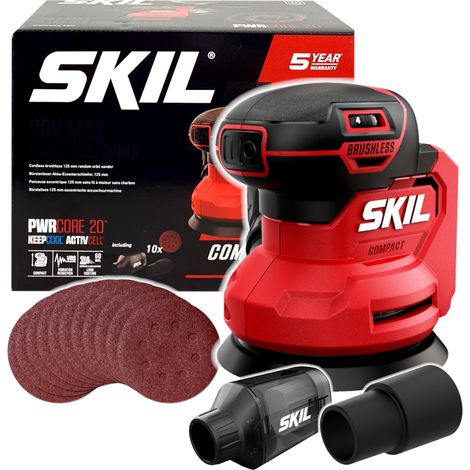 SKIL Exzenterschleifer 20V, 125mm (ohne Akku)