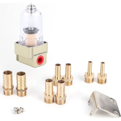 Ortviai Séparateur d’Huile Moteur Universel en Aluminium et Acier – Réservoir à Chicanes pour Filtre d’Huile (1/5)