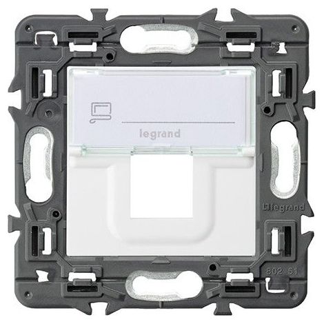 Adattatore VALENA NEXT 1xRJ45 keystone bianco LEGRAND 741277